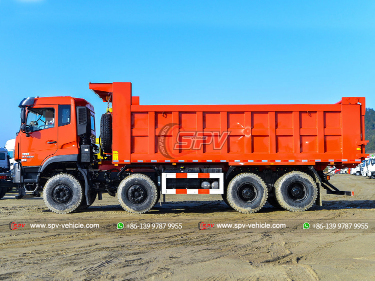 DONGFENG KC 8x4 Dumping Truck - Left Side